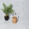 LunaLulinlk Natural Rattan Toothbrush Holder - 4 of 4