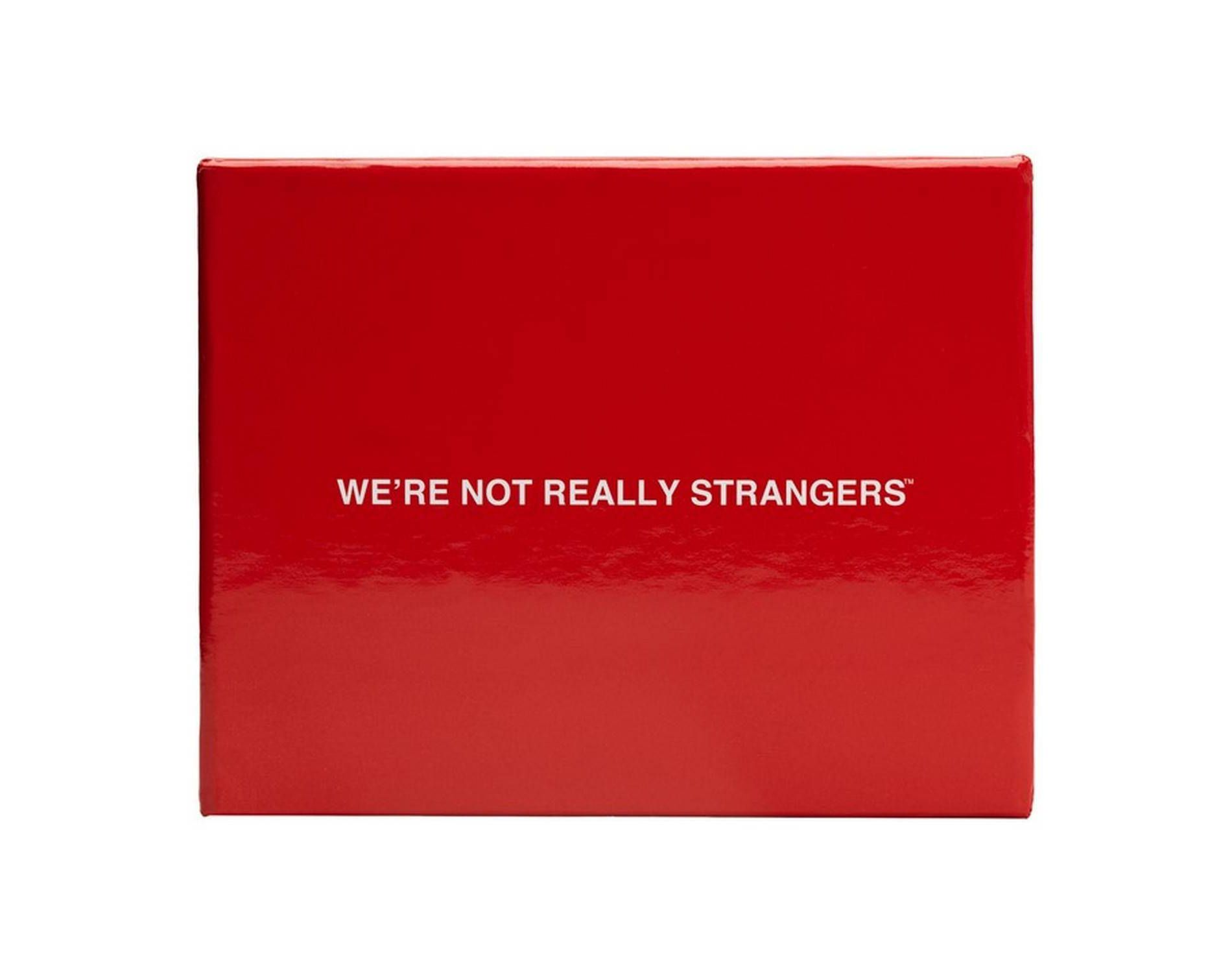 We're Not Really Strangers Game: Creative Thinking Card Set, 2-6 Players, Party Game, 30 Min Play