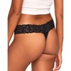 Adore Me Women's Kourtney Cotton Pack Thong Panty - 4 of 4