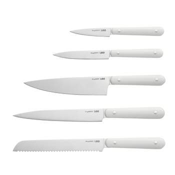 Ayesha Curry 3pc Home Collection Japanese Steel Cooking Knife Set Blue