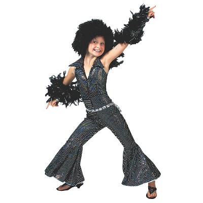Halloween Express Girls' 70s Boogie Disco Costume