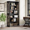 Lantine 6-Tier Bookshelf, 75-Inch Tall Bookcase, Large Bookshelves Freestanding Display Shelves, Wood Book Shelf for Living Room, Home Office, Bedroom - 3 of 4
