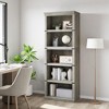 Whizmax 5 Tier Bookcase, Farmhouse Book Shelf with Storage Open Display Bookshelves for Home Office, Living Room, Bed Room - 3 of 4