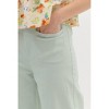 Women's High Waisted Wide Leg Ankle Pants - entro - 4 of 4