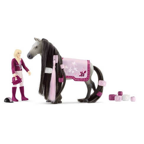 Toy horse cheap with brushable hair