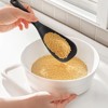 Itopfox Silicone Cooking Utensils Set - Heat Resistant, Nonstick Kitchen Tools with Spatulas, Spoons, Whisk, Tongs, Dishwasher Safe, Black - 4 of 4