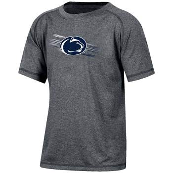 NCAA Penn State Nittany Lions Boys' Gray Poly T-Shirt