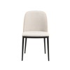 LeisureMod Ravenna 6-Piece Dining Set - 63" Rectangular MDF Wood Dining Table, 5 Leather Dining Chairs - 3 of 4