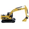 CAT Caterpillar 320D L Hydraulic Excavator w/Multiple Work Tools and Operator 1/87 (HO) Scale Diecast Model made by Diecast Masters - 2 of 4