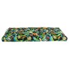 Blazing Needles, 54-inch by 19-inch Patterned Outdoor Spun Polyester Bench Cushion - 2 of 3