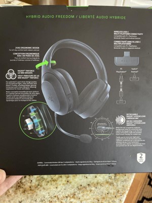 Razer Barracuda X - Casque de Jeu sans Fil pour PC, Playstation, Nintendo  Switch, Android (Casque léger de 250 g, Haut-parleurs de 4 - Cdiscount TV  Son Photo