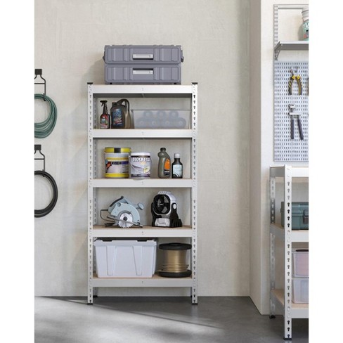 Heavy Duty Metal Garage Shelving Unit Shed Storage online Shelves Boltless Shelf