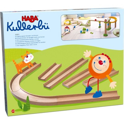 HABA Kullerbu Expansion Set - Straight Tracks and Curves