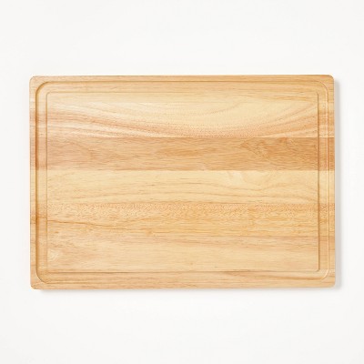 2pc Reversible Bamboo Cutting Board Set Natural - Figmint™ : Target