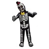 Joyfy Kids Skeleton Halloween Skeleton Costume 3D Glow in The Dark, Jumpsuit with Mask & Gloves | Light Up Halloween Costume for Boys & Girls - 4 of 4