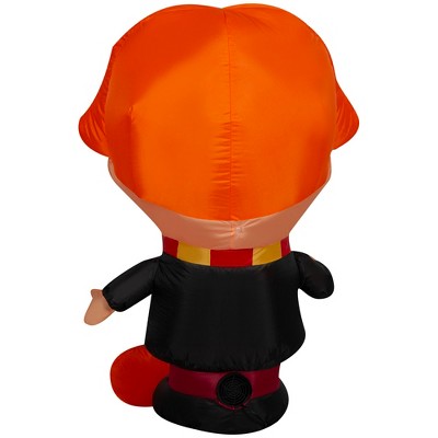 Ron Weasley Halloween Inflatable with Jack O Lanterns