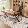 HOMCOM Area Rug, Boho Machine Washable Rug, Non-Slip Low Pile Carpet for Living Room, Bedroom, Dining Room, Home Office - 2 of 4