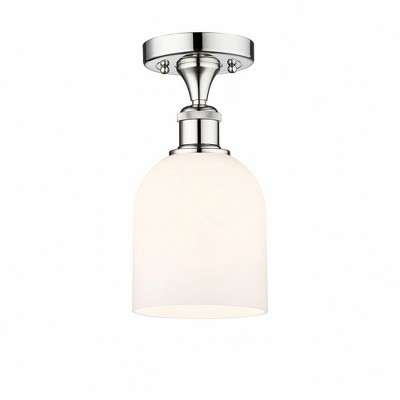 Innovations Lighting Bella 1 - Light Semi-Flush Mount in  Polished Chrome
