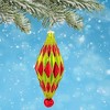 Cody Foster 7.0 Inch Midcentury Diamonds Large Christmas Tree Ornament , Christmas Decor Midcentury Modern (1PC) - 2 of 4