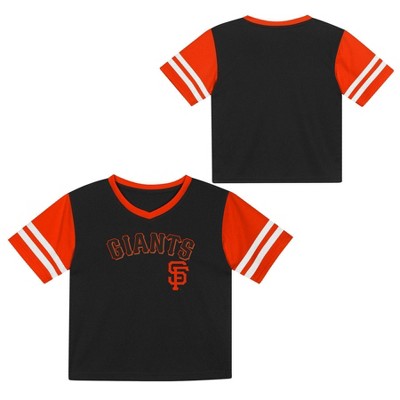 MLB San Francisco Giants Toddler Boys' Pullover Team Jersey - 12M