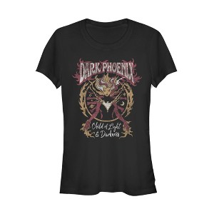 Juniors Womens Marvel X-Men Dark Phoenix Rock n Roll T-Shirt - 1 of 3