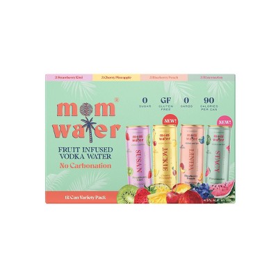 Mom Water Variety Pack - 12pk/355ml Cans