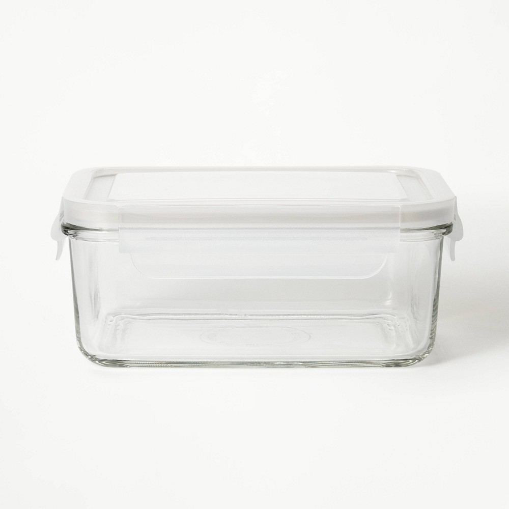 4.33 Cup Glass Food Storage Container Clear - Figmintâ„¢