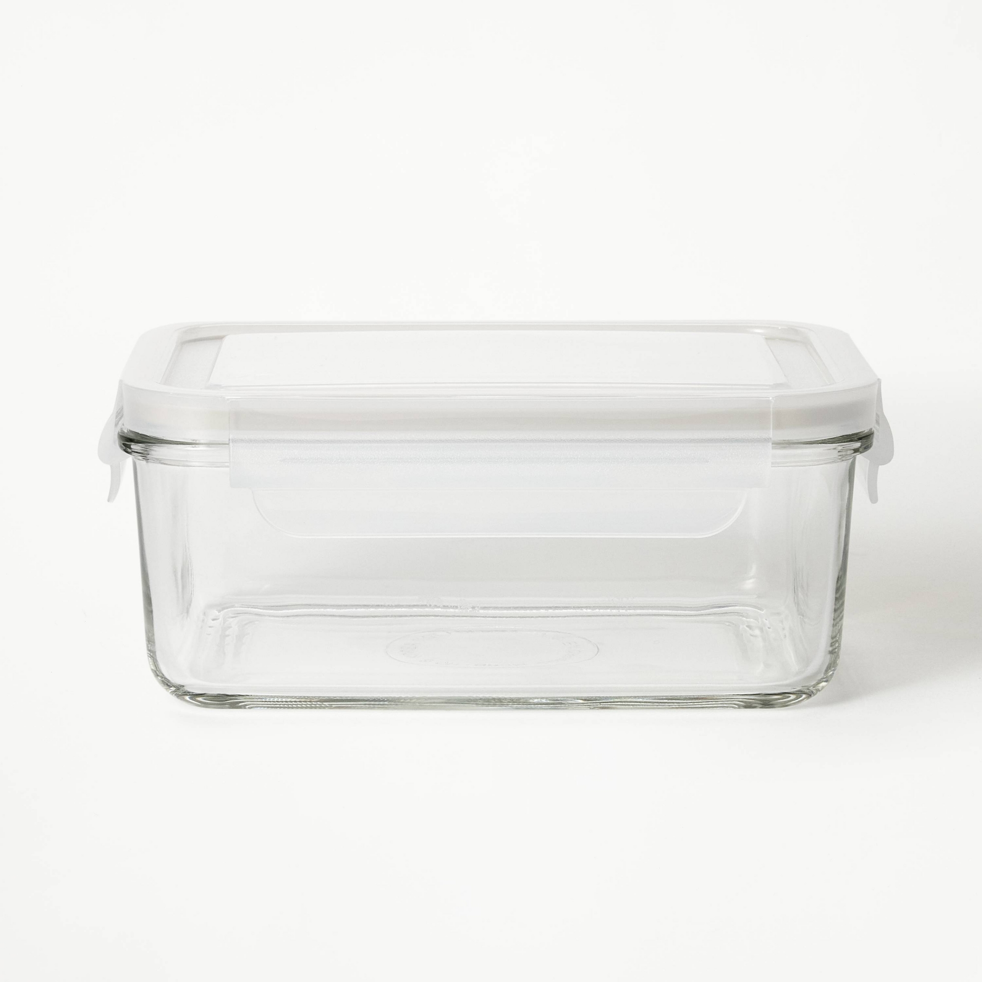 4.33 Cup Glass Food Storage Container Clear - Figmint™