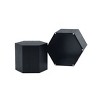 NicBex Modern Hexagon Nesting Coffee Table Set of 2 with Solid Frame for Living Room and Office - 4 of 4
