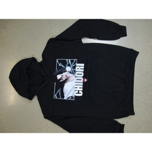 Sauske, Chidori Attack with Kanji Men's Black Hoodie - 1 of 2