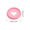 Unique Bargains Plastic DIY Notebook Planner Heart Book Binding Discs 22 Pcs - 2 of 4