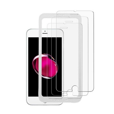 Valor 3-Pack Clear Tempered Glass LCD Screen Protector Film Cover For Apple iPhone 6 Plus/6s Plus/7 Plus/8 Plus