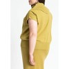 ELOQUII Women's Plus Size Asymmetrical Turtleneck Sweater - 3 of 4
