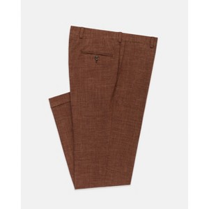 Lomsoe rust crash linen trousers classic fit - 1 of 1