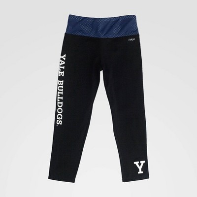 NCAA Yale Bulldogs Yoga Pants - Black S