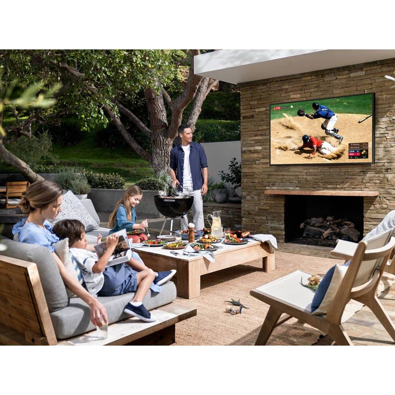Samsung 75&#34; The Terrace Outdoor QLED 4K UHD Smart TV (QN75LST7T), 1 of 8