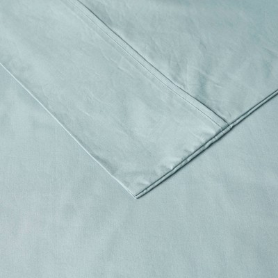 Aqua Breeze 200 Thread Count Cotton Percale Full/Double Sheet Set