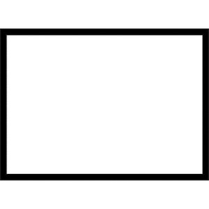 Amanti Art Jet Black Framed Dry Erase Magnetic Board - 1 of 4