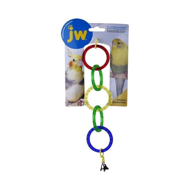 JW Insight Olympic Rings Bird Toy, 1 of 5