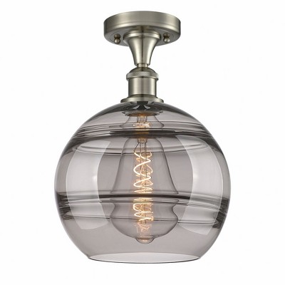 Rochester - 1 Light Semi-Flush Mount In Industrial Style-12.88 Inches Tall and 10 Inches Wide