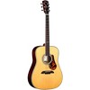Alvarez MD70e Herringbone Dreadnought Acoustic-Electric Guitar Natural - 3 of 4