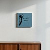 Slickblue Rustic Jesus Quote Wall Sign 7x7 – Solid Wood Plaque for Shelf or Hanging, Funny Faith Decor, Color Options - 2 of 3