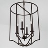 Capital Lighting Jaymes 4 - Light Chandelier in  Old Bronze - 3 of 4
