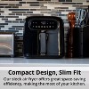 Aria 5Qt Compact Air Fryer with Touchscreen Color Menu Icons Great For Home, Office & Dorms - image 4 of 4