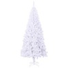 vidaXL Christmas Tree White PVC, Plastic Tall Artificial Christmas Tree - 3 of 4