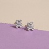 Girls' My Teddy Bear Screw Back Sterling Silver Earrings - In Season Jewelry - 4 of 4