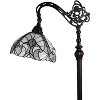 Amora Lighting Tiffany Style White Reading Floor Lamp 62" High - 3 of 3
