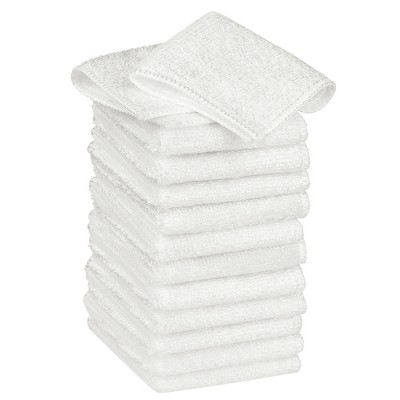 Unique Bargains Dishwashing Cleaning Microfiber Thick Absorbent Kitchen  Towels 12 X 12 6 Pcs Multicolor : Target