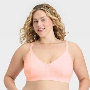 Women's Pointelle Triangle Bralette - Wild Fable™ - 1 of 3