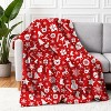 Lomsoe Cute Christmas Blanket and Throws for Adults/Women/Boys/Kids, Holiday Blanket for Couch/Sofa, Holiday Decor, Christmas Gifts - 4 of 4